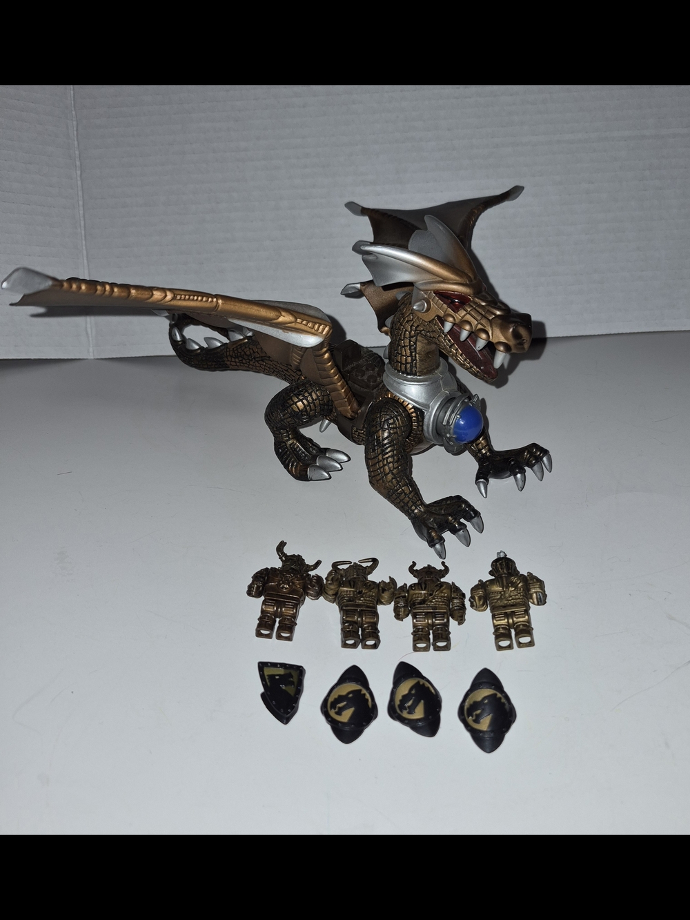 Mega bloks 9850 dragon battle toys Lot